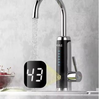 Canilla eléctrica SK agua caliente fría instantánea – Ajustable