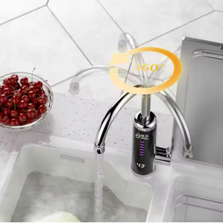 Canilla eléctrica SK agua caliente fría instantánea – Ajustable