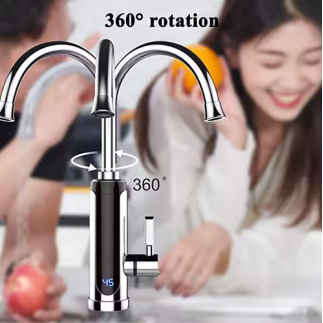 Canilla eléctrica SK agua caliente fría instantánea – Ajustable