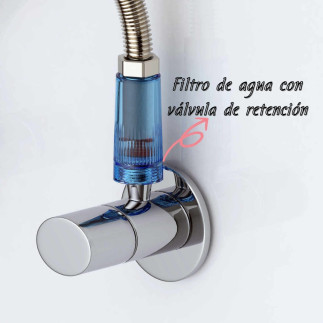 Filtro de agua PP ½″ plástico resistente – SK