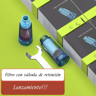 Filtro de agua PP ½″ plástico resistente – SK