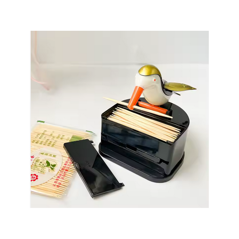Dispensador de palillos tipo pájaro - Palillero